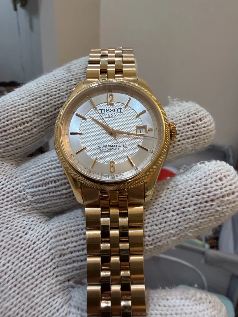 Tissot Ballade Powermatic 80 COSC Men's Watch Rose Gold Automatic T1084083303700